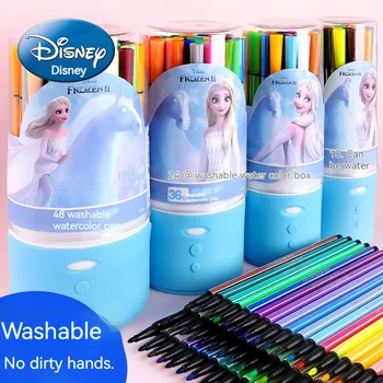 Disney umývateľný akvarel pero detí papiernictvo základnej školy maľovania graffiti farbu pera Medzinárodný Deň Detí gif