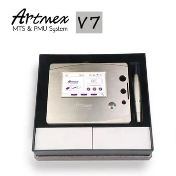 Dotykový Displej Artmex V7 Tetovanie Stroj Kit Pro Digital Obočia, Pier Permanentného make-upu RotaryPen PMU&MTS