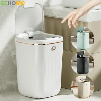 ECHOME Smart Koša Automatické Nepremokavé Elektrický veľkokapacitný Kuchyňa Kúpeľňa Wc 20/22/s Vekom 24L Senzor odpadkové Koše