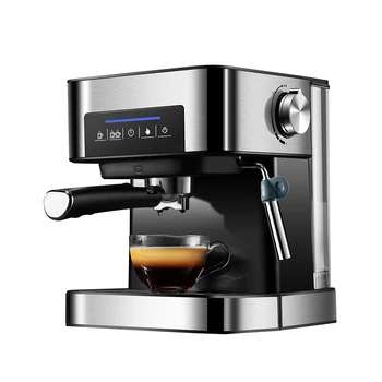 Espresso kávovar 20 Bar 15 Šálok 1.6 L Nádrž na Vodu, 850W Espresso Maker s Parou Mlieko Frother Parník Prútik pre Cappuccino