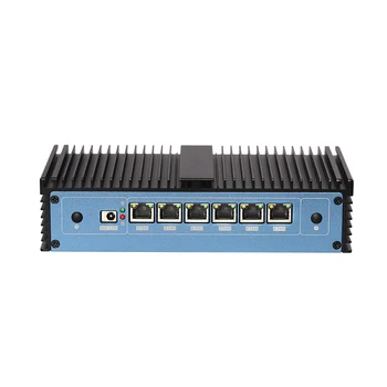 Firewall Smerovača Intel Core i5 6200U Mini PC 6x LAN Porty Intel i211AT Gigabit Ethernet Kompatibilný S Pfsense Windows, Linux