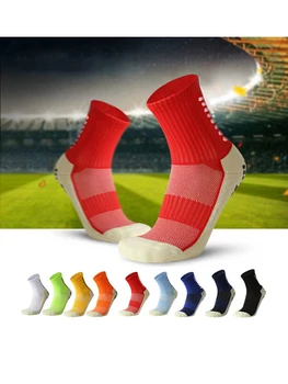 Futbal Ponožky Proti Sklzu Futbal Mužov Športové Ponožky Kvalitná Bavlna Calcetines Rovnakého Typu V Trusox 9 Farieb Futbal Ponožky