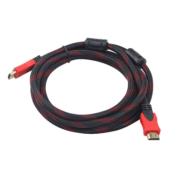 HDM-kompatibilný Kábel Samec Samec Adaptér kompatibilný s HDMI Anti-interferencie Kábel pre PC, Notebook, TV Raspberry Pi Pi Orange