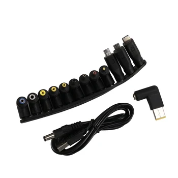 Jednosmerný (DC) Kábel USB, až 5.5X2.1 Multifunkčné Dc Zameniteľné Zástrčka je Vhodná pre Notebooky a Routery