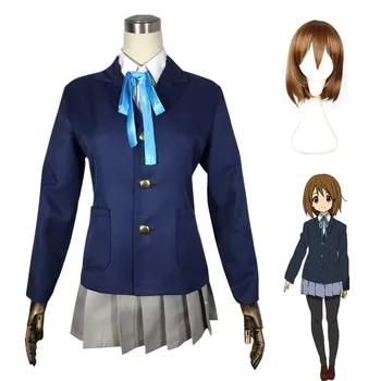 K-ON ! K-ON ! Hirasawa Yui Cosplay Dievča Školské Uniformy Kostýmy Hirasawa Yui Rozen Maiden Souseiseki Cosplay Parochňu