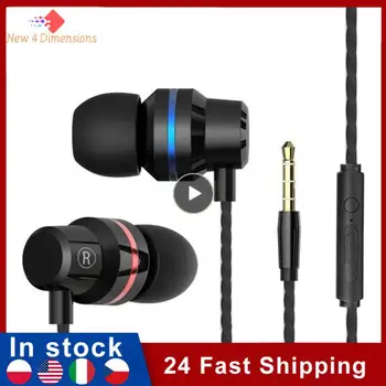Kovové Slúchadlá 3,5 mm Mikrofón Slúchadlá Káblové Slúchadlá Prenosné In-ear Headset Smartphone