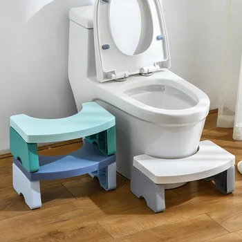Kúpeľňa Stolice Pre Pooping Skladacia Wc Squating Stolice Non-slip Wc Sedadlo Stoličku Pre Deti, Dospelých, Tehotné Domov Stolice