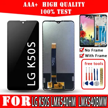 LCD LG K50S LMX540HM LMX540BMW Displej prvotriednej Kvality Dotykový Displej Náhradné Diely, Mobilné Telefóny, Opravy Bezplatné Nástroje