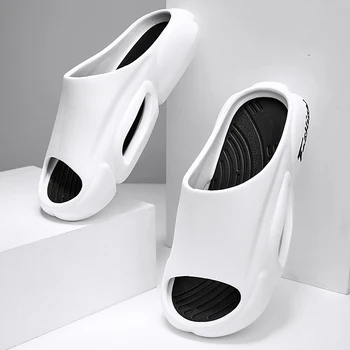 Luxusné Papuče Mužov Topánky Vynikajúce Ultra-Cool Dizajn, Letné Plážové Sandále Pekný Krytý Domov Listov Vysoko kvalitné Topánky Biela