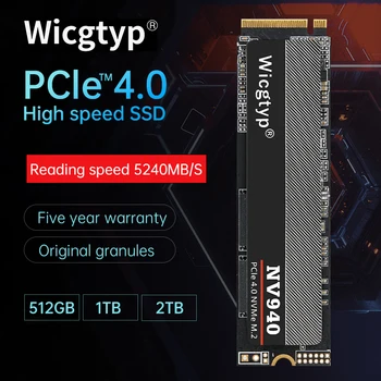M. 2 NVME PCIE 4.0 x4 SSD 512 gb, 1 tb a 2 TB Ssd M2 NVMe PCIe 4.0 ssd M. 2 Pevného disku Internej jednotky ssd (Solid State Drive) Pre notebook Ploche