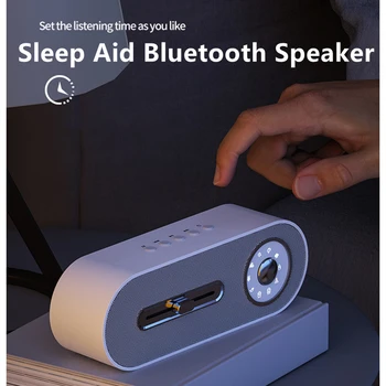 Mini Bluetooth 5.0 Reproduktor 8 Prírodných Scenár, Hudba, Spánok Pomoc Soundbar Štyri Režimy Pre Prehrávanie Načasovať Vypnutie Domov Zvuk Box