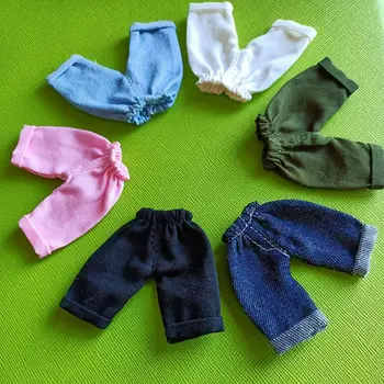 Módne Nohavice-Jeans Pre 1/11 OB11 Bábiky Pre 1/12 Bjd/GSC Bábiky Oblečenie Džínsové Nohavice DIY Obitsu 11 Doll Oblečenie, Doplnky, Hračky