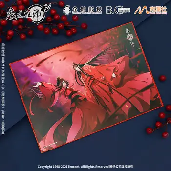 Nové Anime Veľmajster Démonické Pestovanie Mo Dao Zu Shi Veľký Farebný Papier Karty Wei Wuxian,Lan Wangji maliarska Doska Karty