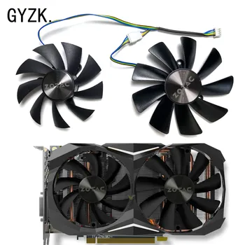 Nové Pre ZOTAC GeForce GTX1060 AMP 1070ti 1080 1080ti 8GB Mini Grafickú Kartu Výmena Ventilátora GAA8S2U/GA92S2U