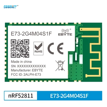 NRF52811 Bluetooth Modul BLE 5.1 4dBi PCB Anténa pre Smart Home Security Systém Bezdrôtového Diaľkového Ovládania CDSENET E73-2G4M04S1F