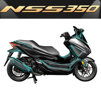 NSS350 2023 2D Motocykel Telo Úplné Súpravy, Dekorácie Uhlíka Kapotáže Znak Nálepky Kotúča, Pre Forza350 Honda NSS350 príslušenstvo