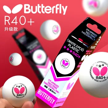Originálne Stolný Tenis Butterfly 3 hviezdy Inovované Domácich R40+ Stolný Tenis Butterfly Značky Medzinárodnej Súťaže Loptu