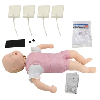 Pediatric Dusenie Simulačný Model Dieťa CPR Praxe pre Obštrukcie dýchacích ciest LX9A