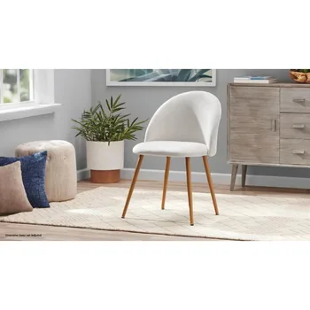 Piliere Modernej Prízvuk Stoličky, Smotana, Biely nábytok prízvuk stoličky pre obývacia izba