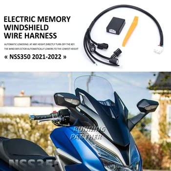 Pre Honda NSS350 NSS 350 2021 2022 čelné Sklo Elektrický Regulátor Automatická Pamäť Zdvíhanie Dolnej Čelné sklo Line Wire Postroj