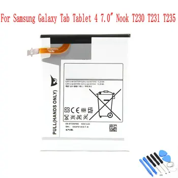 Pôvodné EB-BT230FBE BT239ABE 4000mAh Batérie Pre Samsung Galaxy Tab 4 7.0 SM-T230 SM-T231 SM-T235 Tablet PC