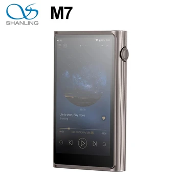 SHANLING M7 Prenosné Android Hudba MP3 Prehrávač, Hi-Res HiFi DAP ES9038pro DAC MQA DSD512 Bluetooth 5.0 32Bit 768kHz
