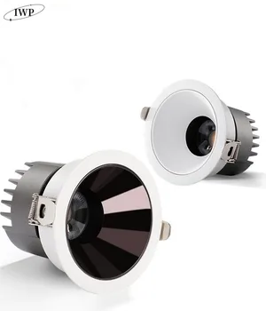 Stmievateľné LED dole svetlo Strieľať svetla LED stropné svietidlo LED AC220V LED zabudované bodové svetlo 5w7w10W12w15w18W24W vnútorné osvetlenie
