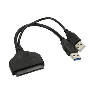 USB 3.0, SATA III Pevný Disk Kábel Adaptéra SATA 3 USB A Adaptér, Externý Pevný Disk Konvertor USB na 2.5 Palcový SSD/HDD