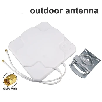 Vonkajšia Anténa Panel 4G LTE Leteckých MIMO Externých Antenne Smerovej antény N Male/N Female/SMA Samec 20 cm Kábel