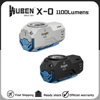 WUBEN X-0 Rytier Typ-C Nabíjateľná Baterka 1100Lumens Inovatívny 3-v-1 Tlačidlo pre Malé a Prenosné S Magnetickým