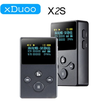 XDUOO X2S Hi-Res Lossless Prenosný Prehrávač Hudby DSD128 24Bit 192Khz 128 GB MP3 Prehrávač s OLED