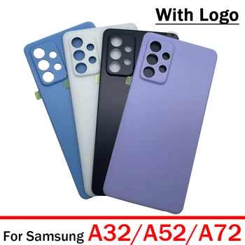 Zadný Kryt Pre Samsung Galaxy A52/A72 Kryt Batérie Zadné Dvere Bývanie S Lepiacou Nálepka Pre Samsung A32